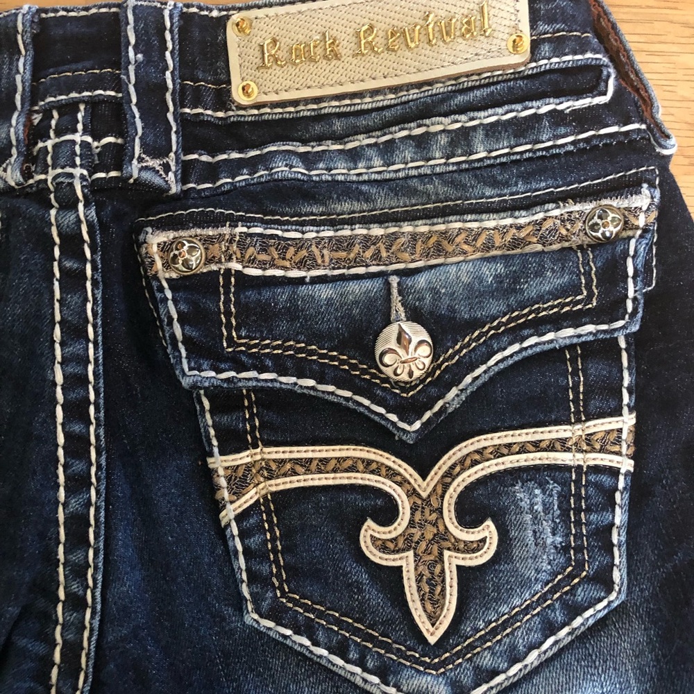 Rock Revival Buckle jeans LIKE NEW size 27